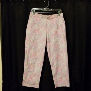 Beautiful Paisley IZOD women's Size 10 pants